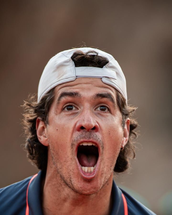 Imagen Facundo Mena superó a Guido Justo por 6-4 y 7-6 (0).