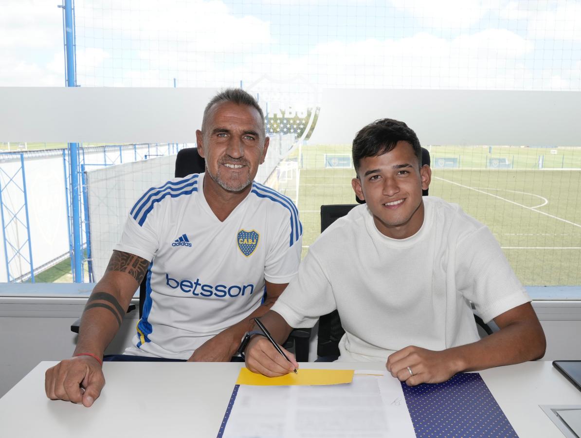 Imagen A comienzos de 2024 firmó su primer contrato profesional.