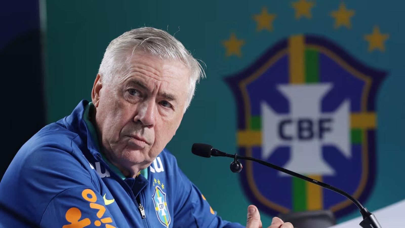 Imagen Ancelotti aseguró que cambiará el plan de juego de Brasil para el duelo con Bolivia.