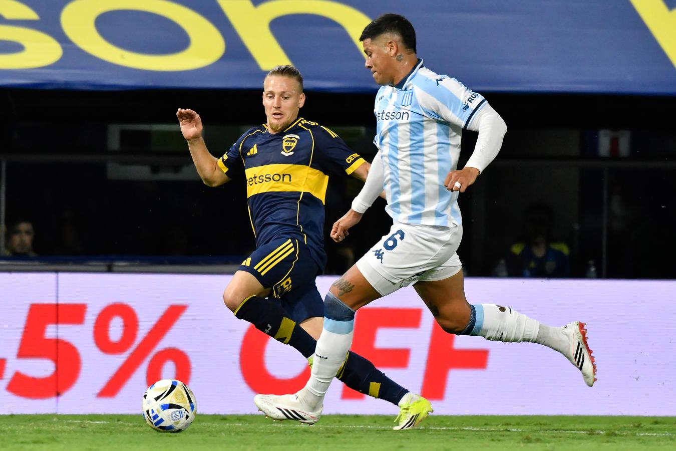 Imagen Marcos Rojo se desgarró ante Boca y será baja en Racing. Fotobaires
