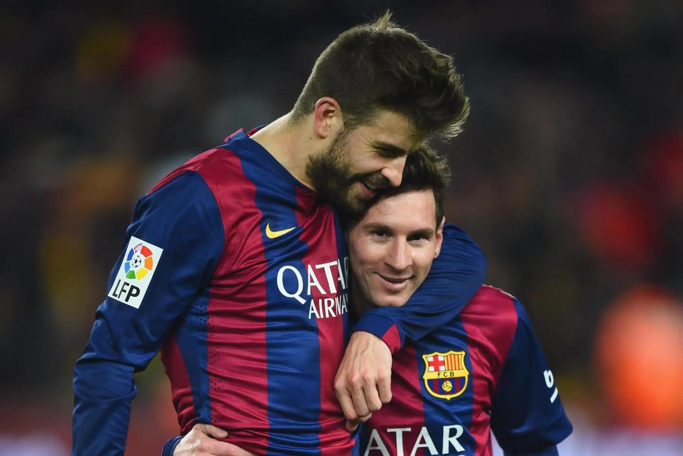 Imagen Piqué y Messi formaron parte de la era dorada del Barça de Pep y Luis Enrique.