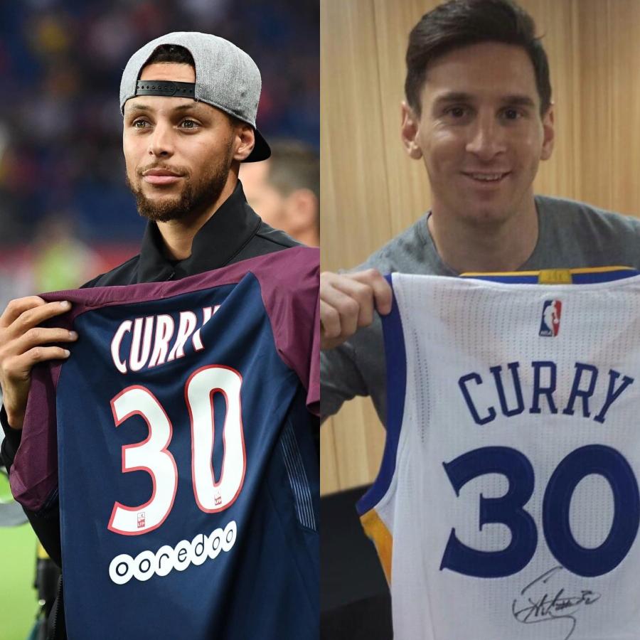Imagen Curry y Messi se han intercambiado camisetas desde hace varios años.