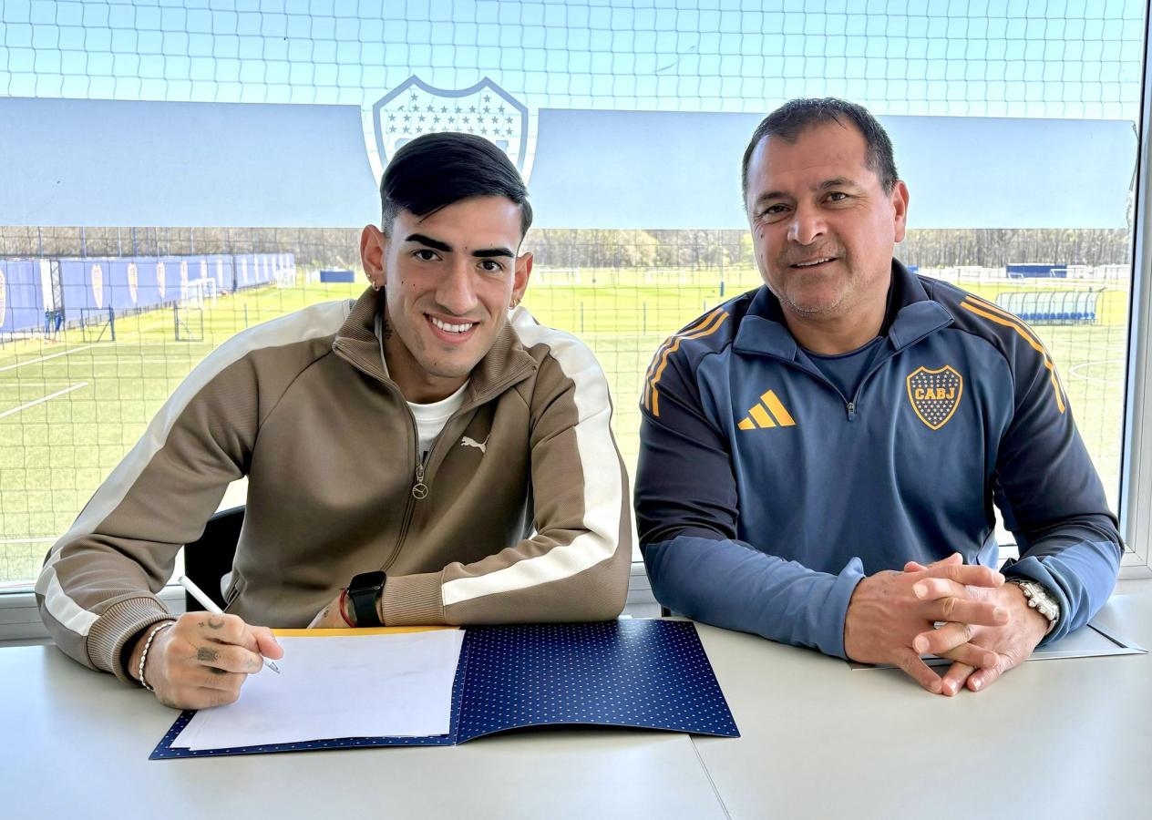 Imagen Lautaro Di Lollo y su felicidad tras extender su vínculo con Boca.