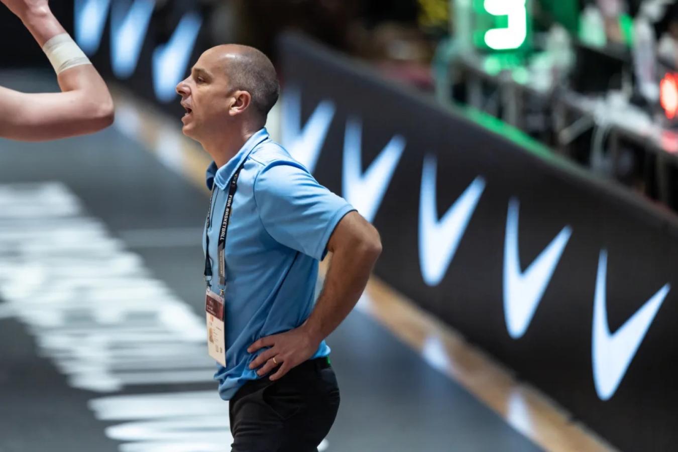 Imagen Mauro Polla, entrenador del seleccionado argentino. Foto. FIBA.