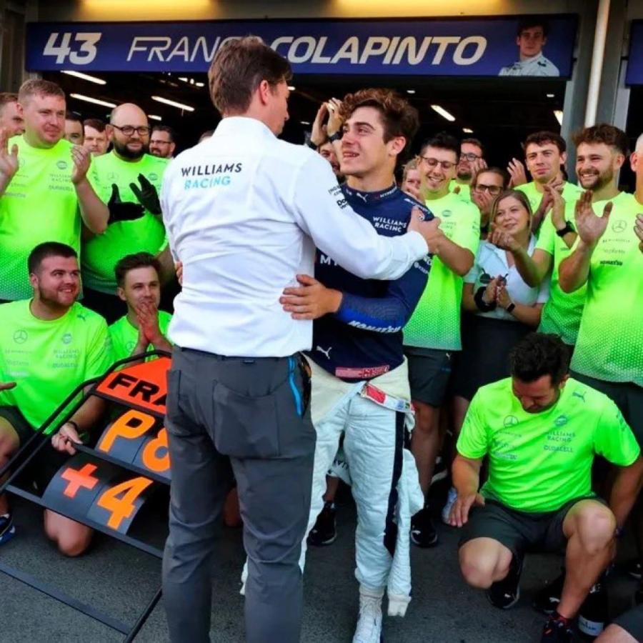 Imagen Colapinto recuerda la sorpresiva noticia de su ascenso a la titularidad de Williams como el más fuerte.