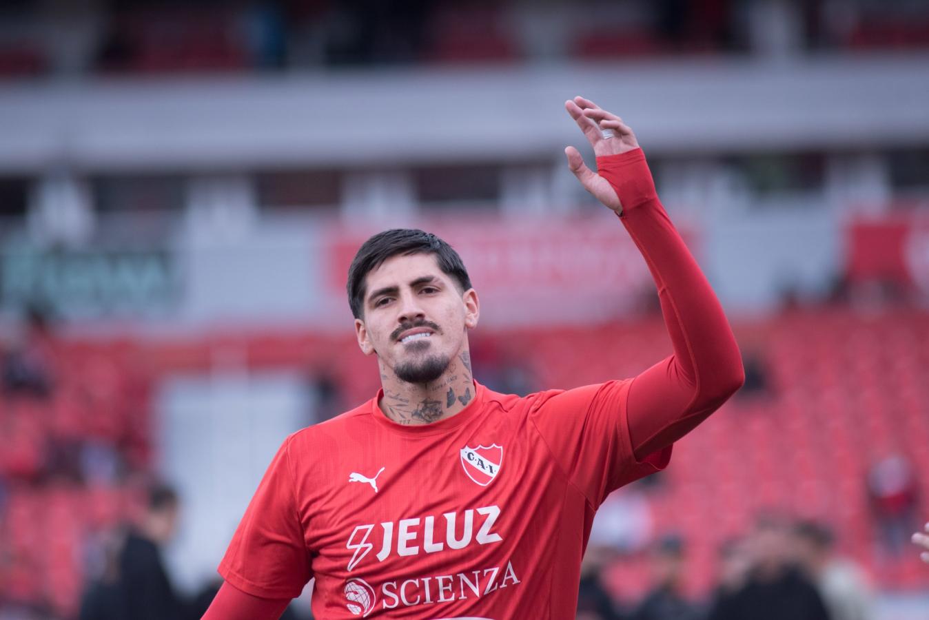 Imagen Lomónaco, la gran figura de Independiente.