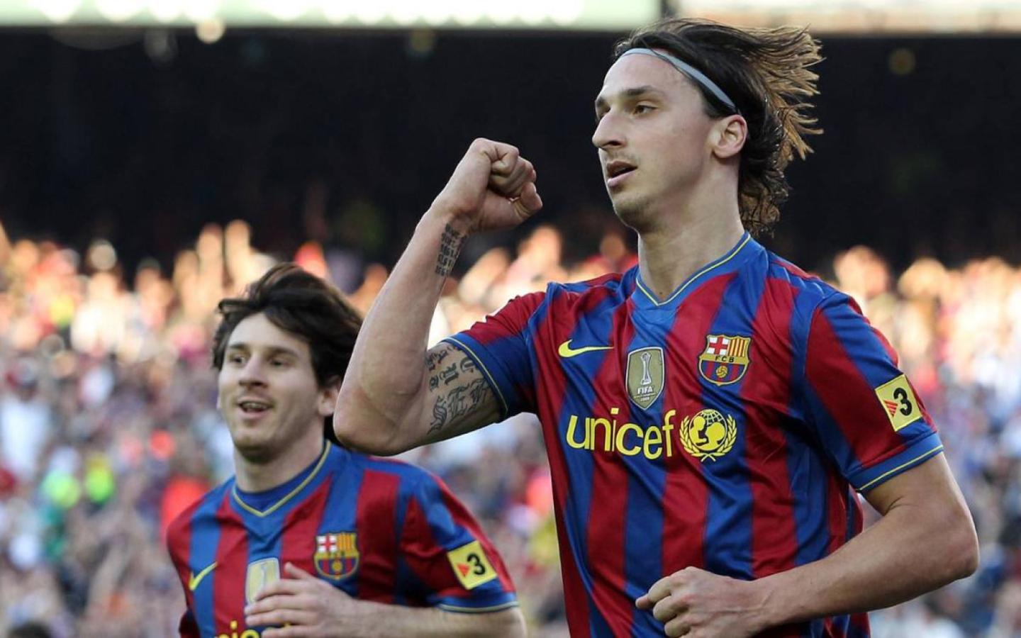 Imagen Barcelona, el equipo en el que jugó Ibrahimovic en su paso por España.