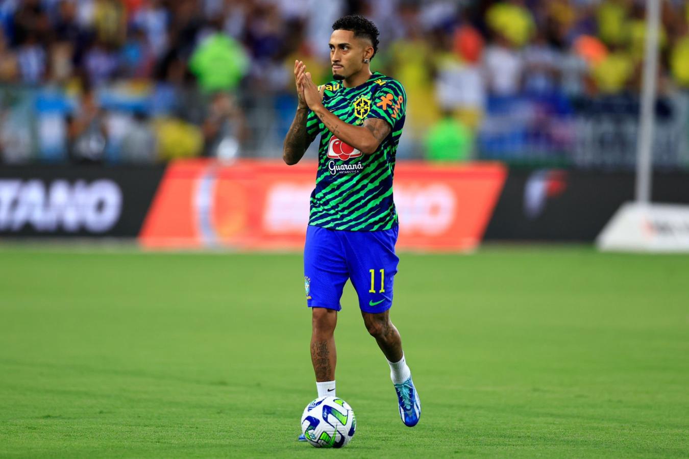 Imagen Raphinha quiere marcar una huella en la selección brasileña.