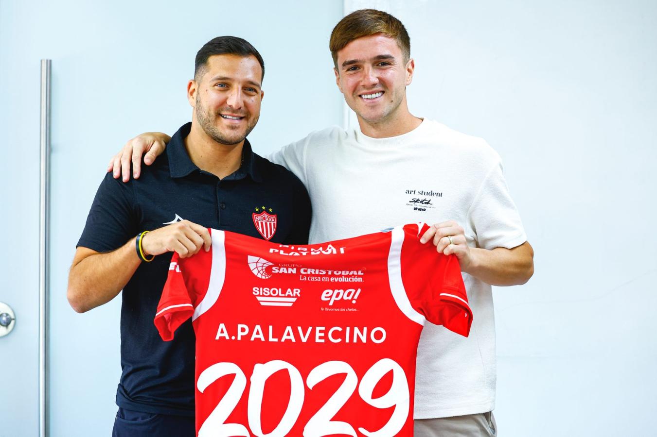Imagen Agustín Palavecino fue comprado por Necaxa y firmó contrato hasta 2029.