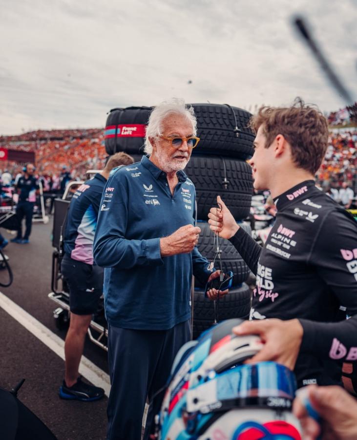 Imagen Ahora Briatore considera que Colapinto es el indicado para Alpine.