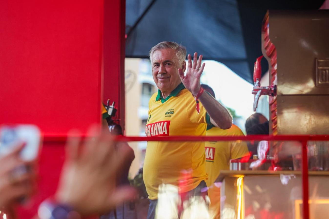 Imagen Ancelotti también estará presente en los carnavales de Sao Paulo y Rio de Janeiro.