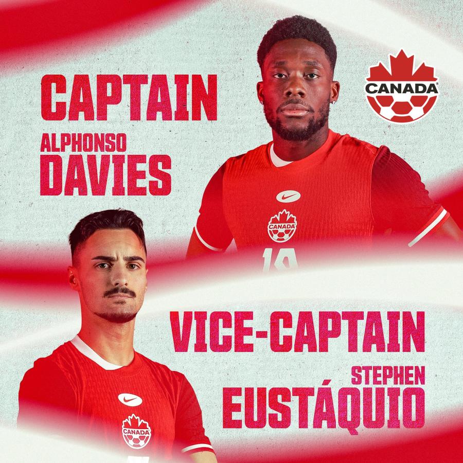 Imagen Alphonso Davies, capitán y figura de los norteamericanos.