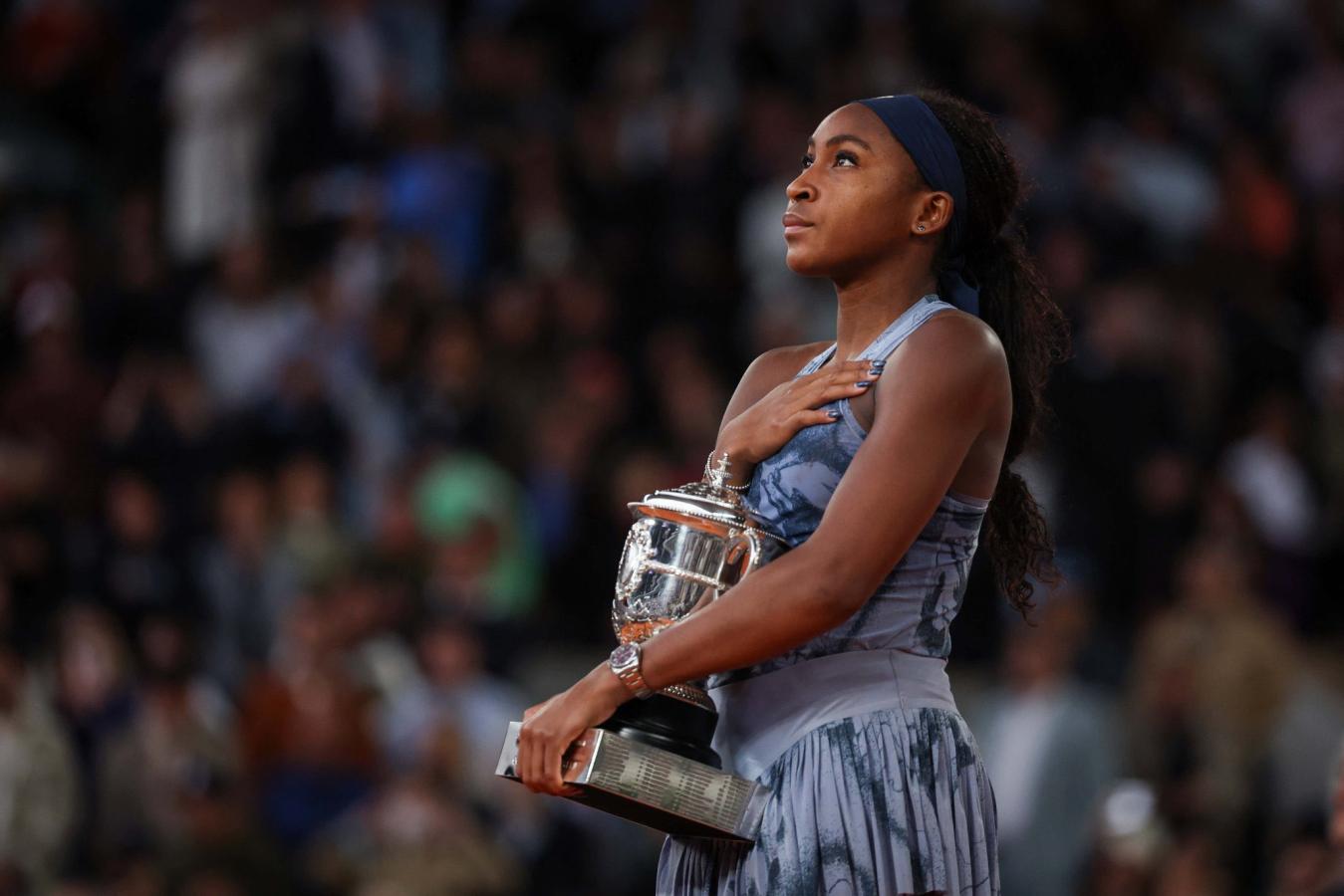 Imagen Coco Gauff, la campeona de Roland Garros