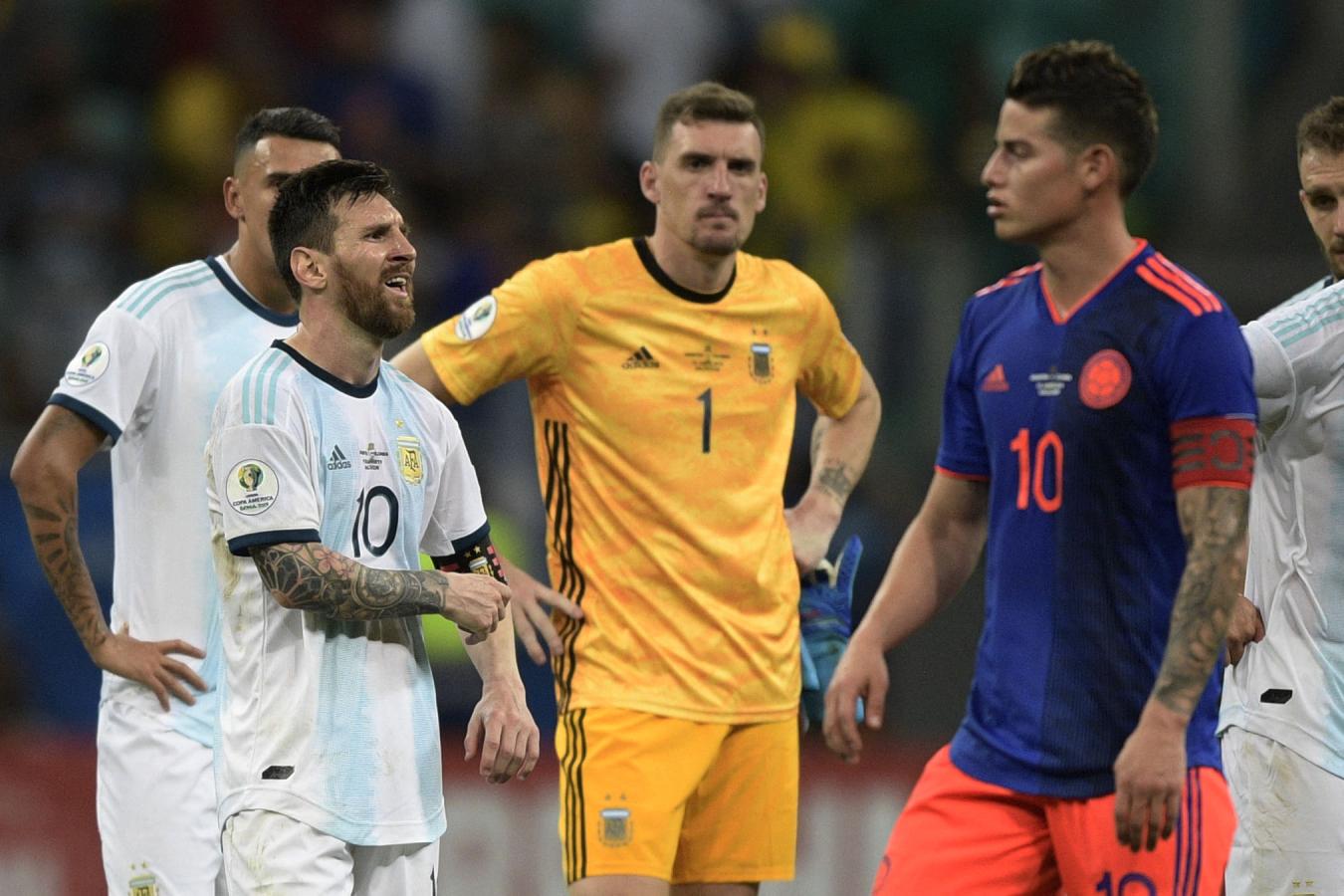 Imagen  Copa América 2019: Argentina 0 Colombia 2