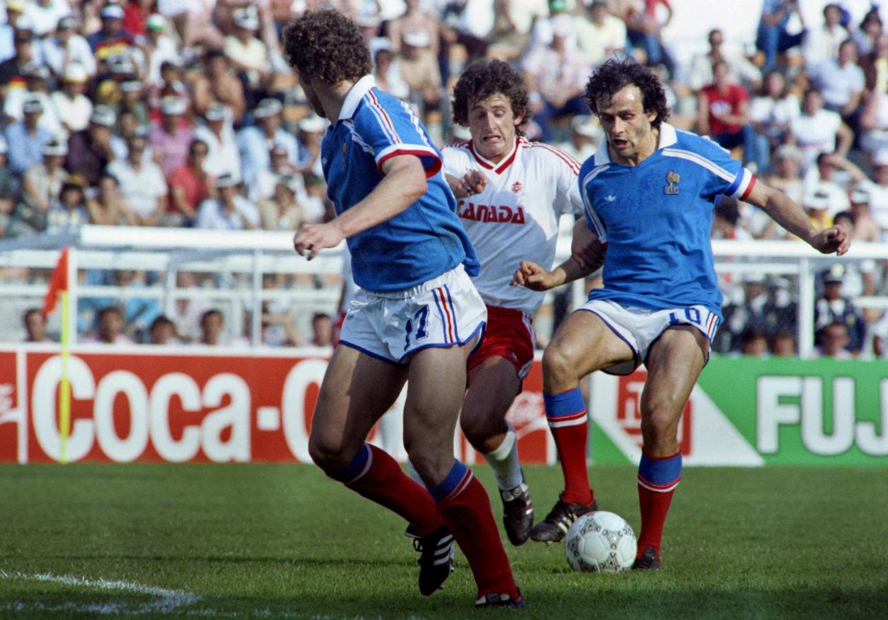 Imagen El primer partido de Canadá en un Mundial: 0-1 vs. Francia en México '86.