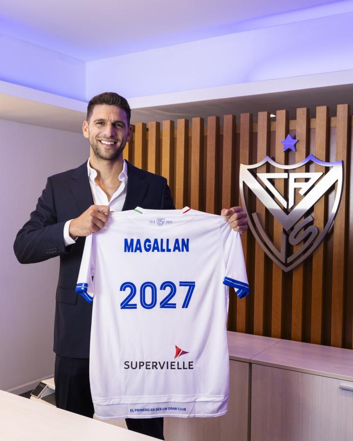 Imagen Lisandro Magallán, el primer refuerzo de Vélez.