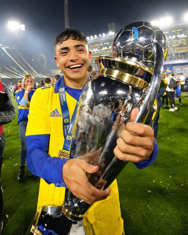 Imagen Luca Langoni fue clave en el último gran título que conquistó Boca.