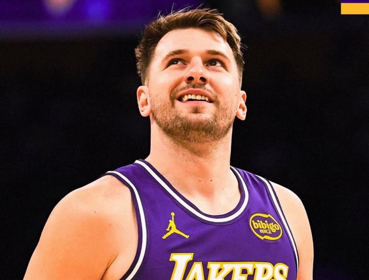 Imagen El esloveno marcó 45 puntos en el triunfo de los Lakers ante Utah Jazz.