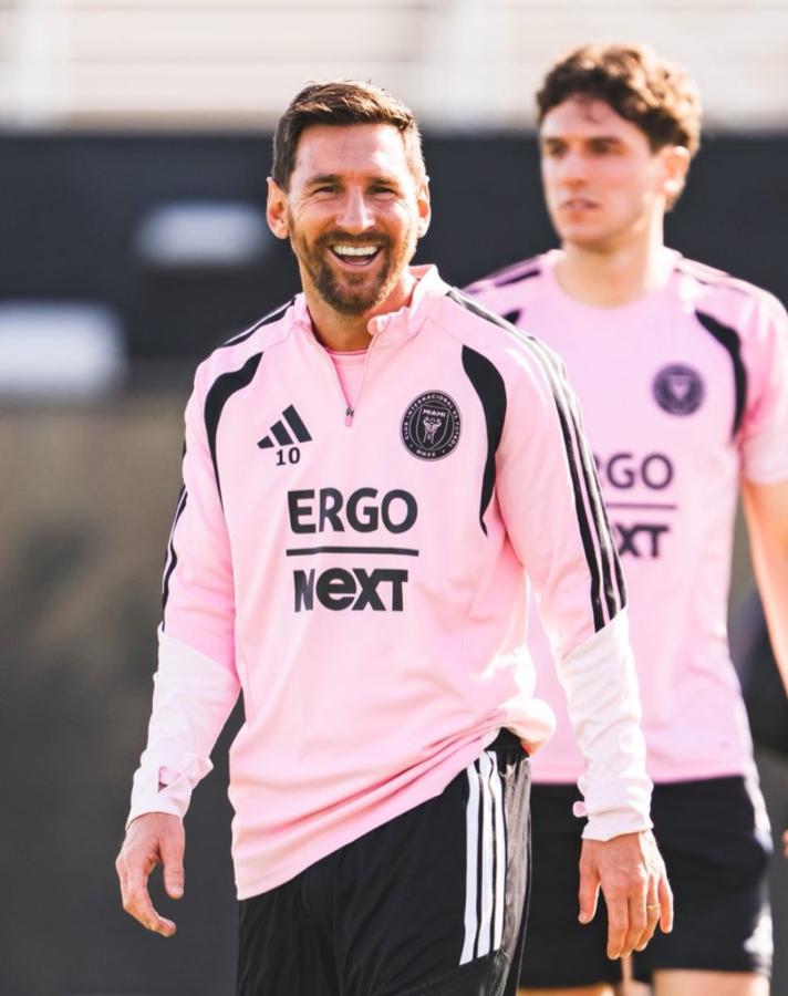 Imagen Messi es feliz en Miami y llevó a Inter a su primer título de liga la MLS el año pasado.