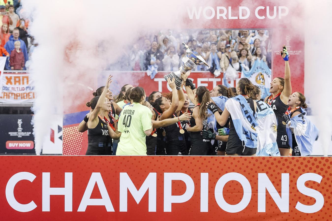 Imagen Las Leonas ganaron su tercer Mundial.