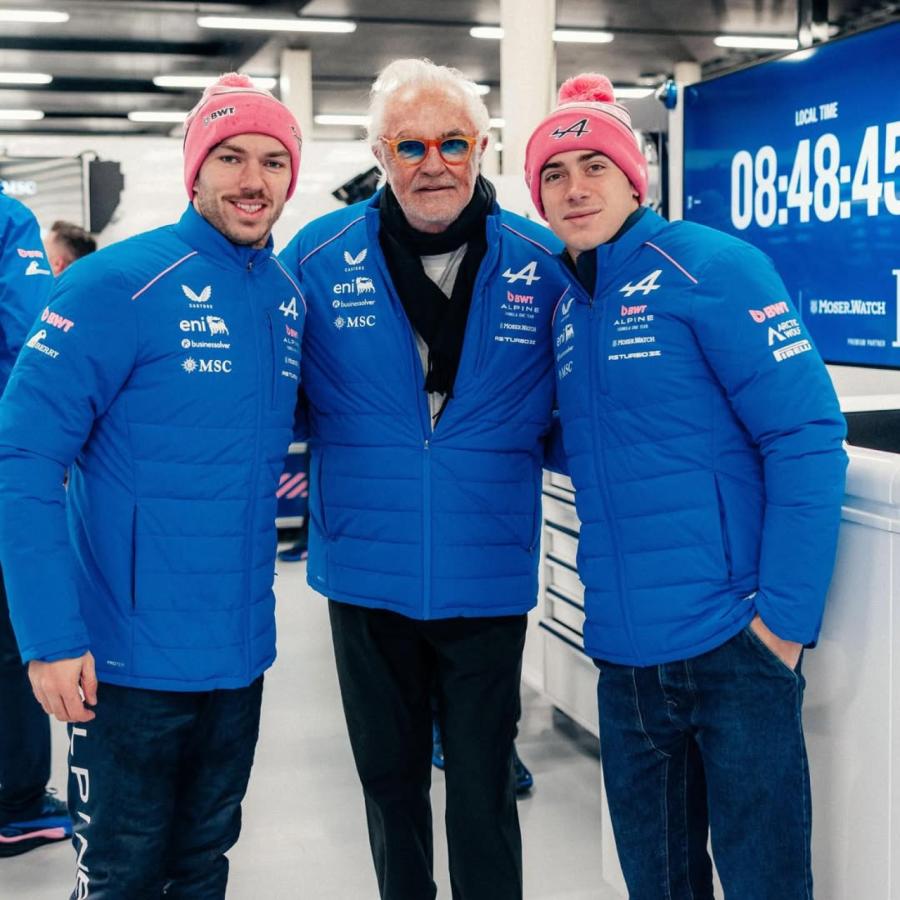 Imagen Colapinto y Gasly totalizaron mas de 1.500 kilómetros con el nuevo Alpine.