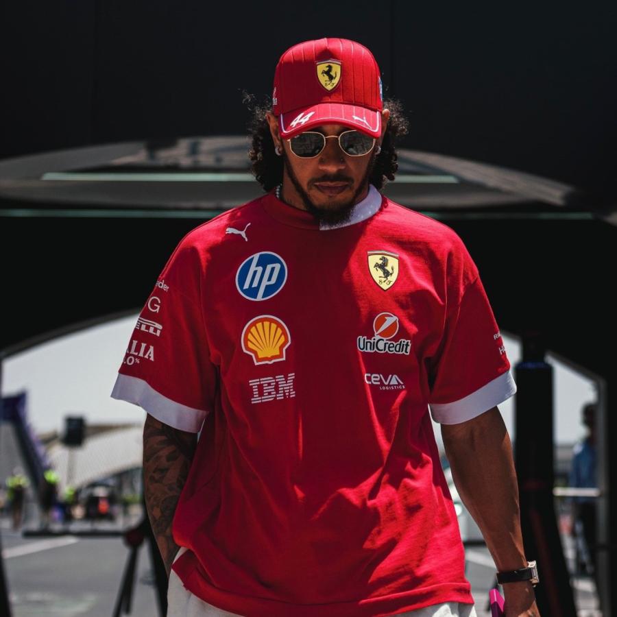 Imagen Hamilton, en su primera año en Ferrari, afuera del top ten de corredores.