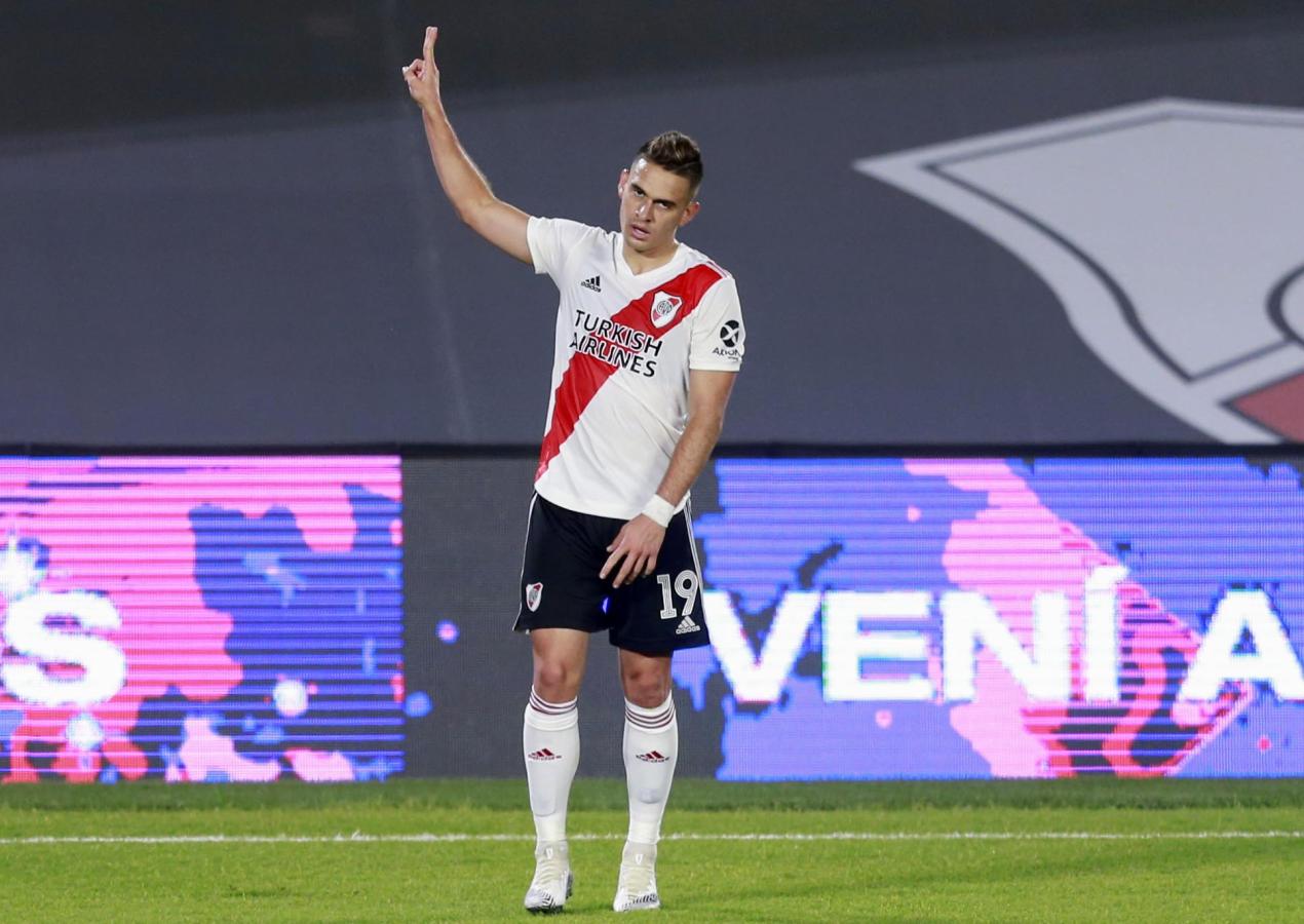 Imagen Rafael Borré, uno de los héroes de la Libertadores 2018, vuelve a River