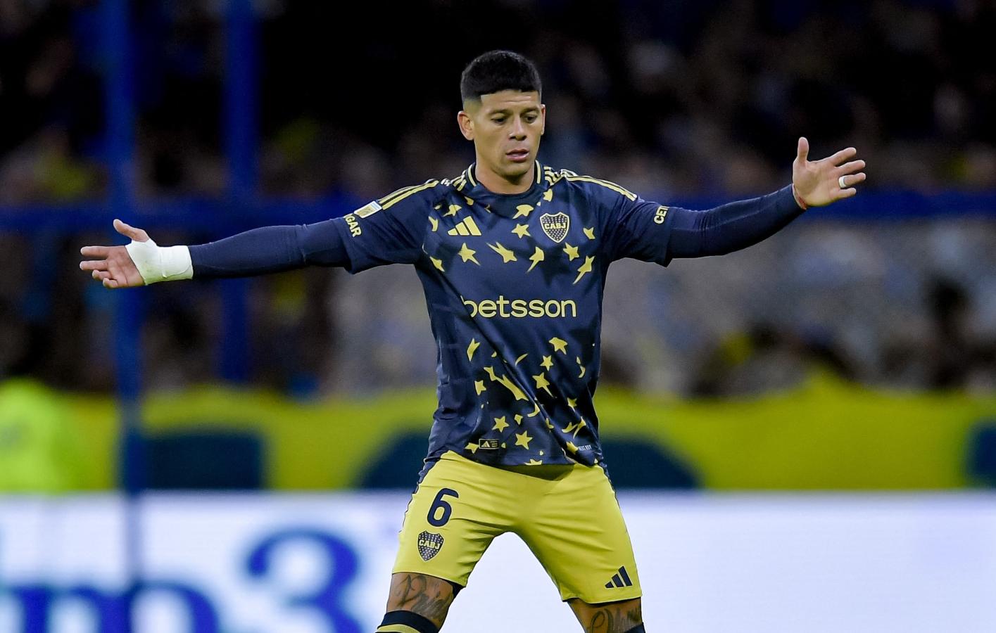 Imagen Marcos Rojo sería titular si no se recupera Costa.