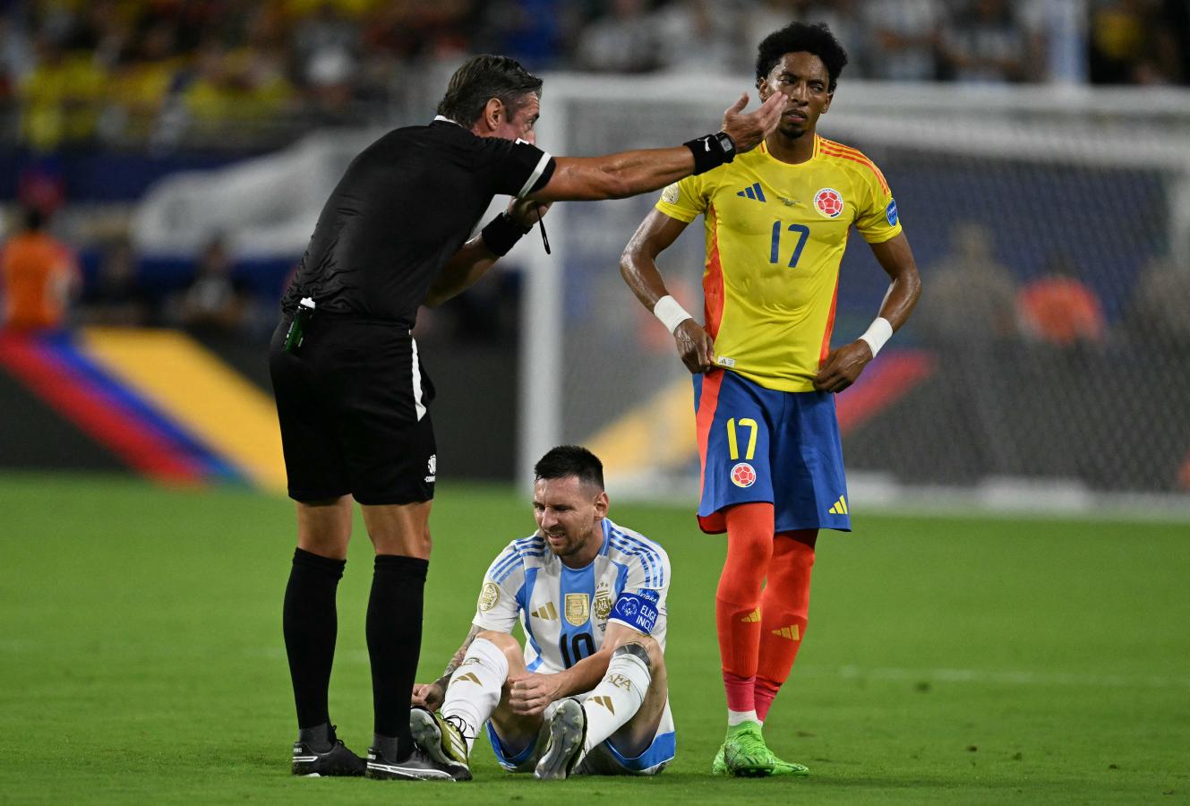 Imagen Claus dirigió la última final de Copa América.