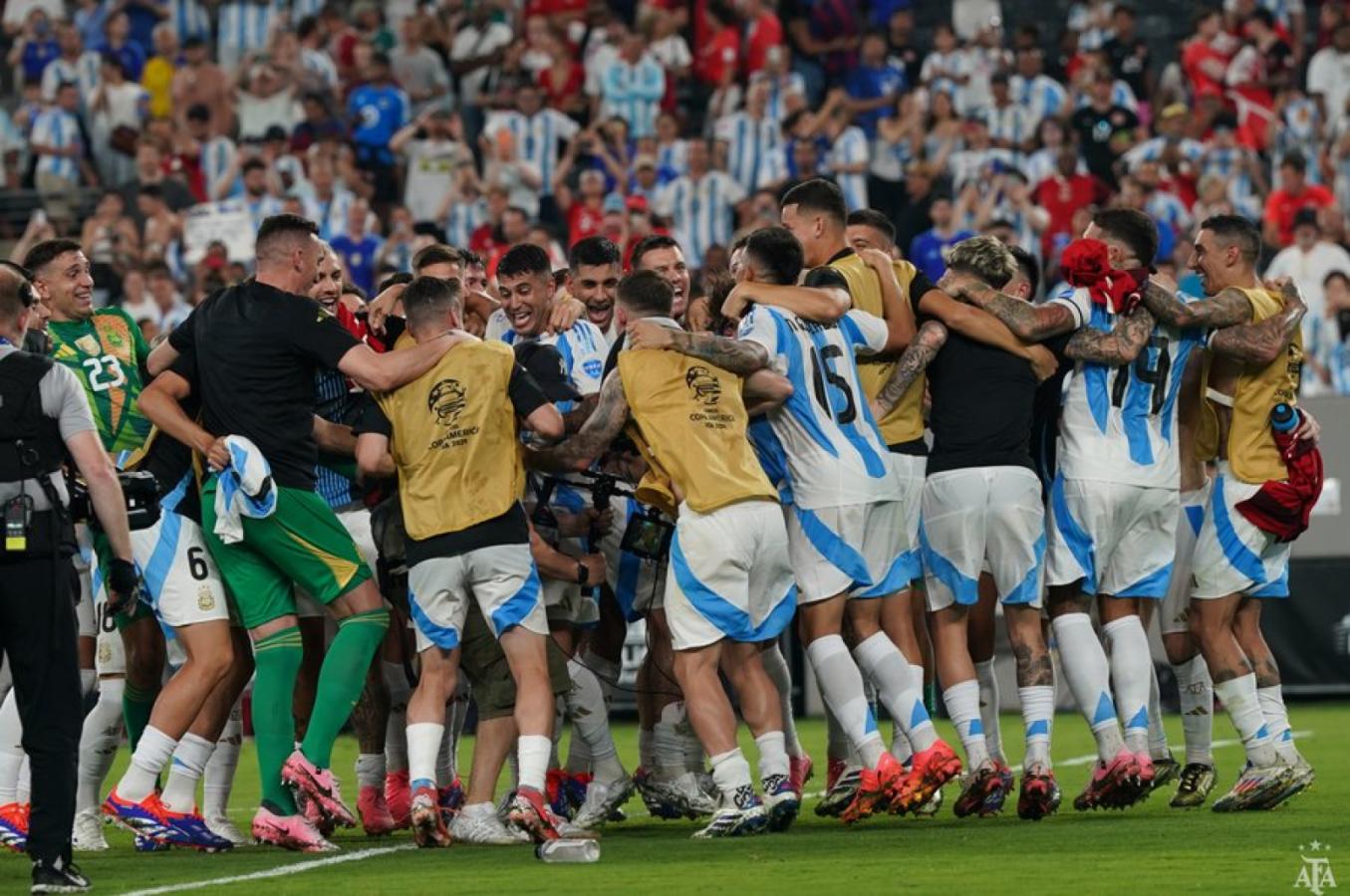 Imagen El domingo la Albiceleste afrontará su vigésima final de la historia.