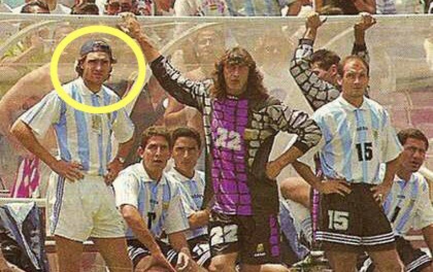 Imagen Darío Franco en el Mundial 1994 (foto @RomanKotler)