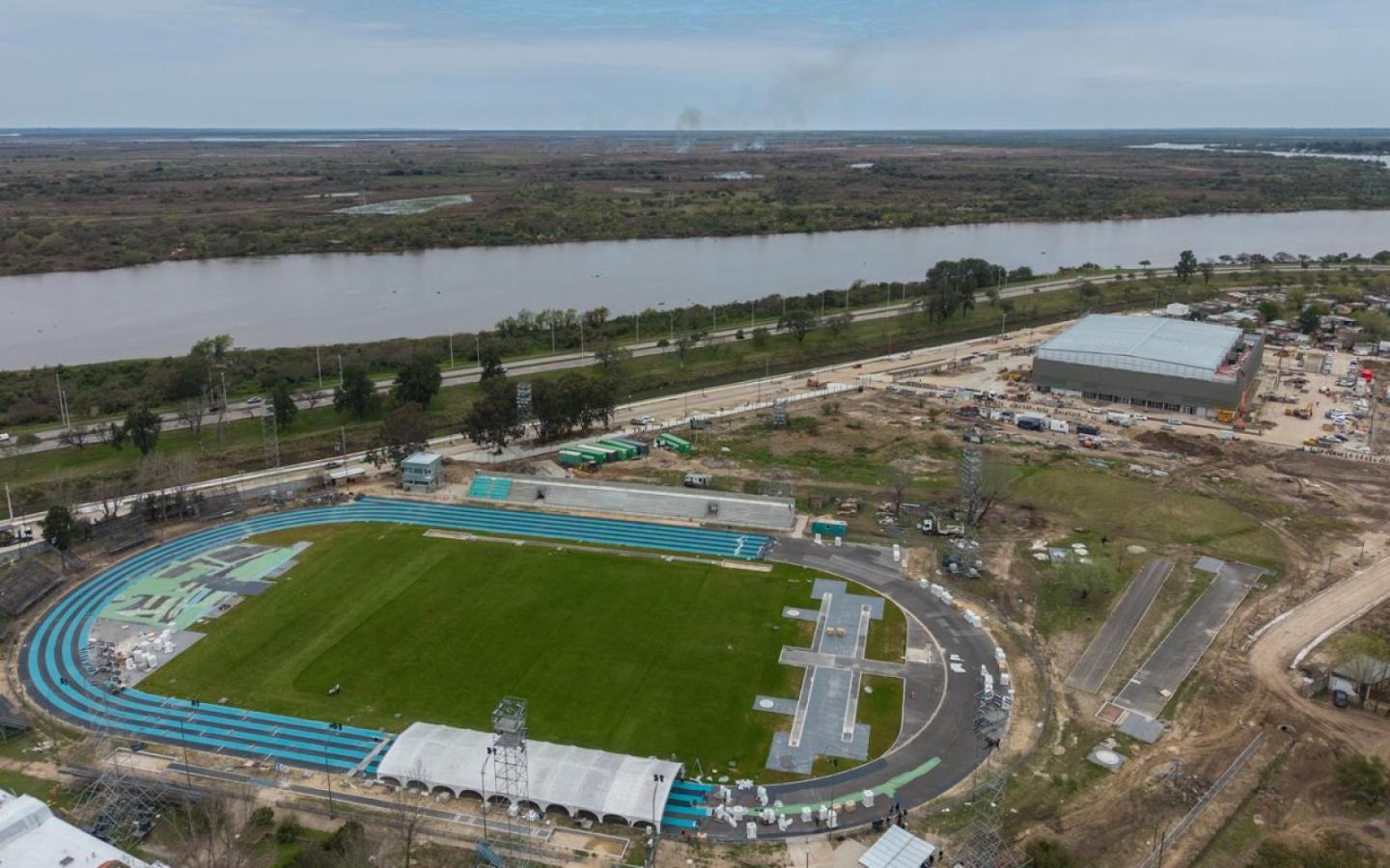 Imagen El Centro de Alto Rendimiento Deportivo (CARD). en la ciudad de Santa Fe, albergará al Atletismo en los Juegos Suramericanos 2026.