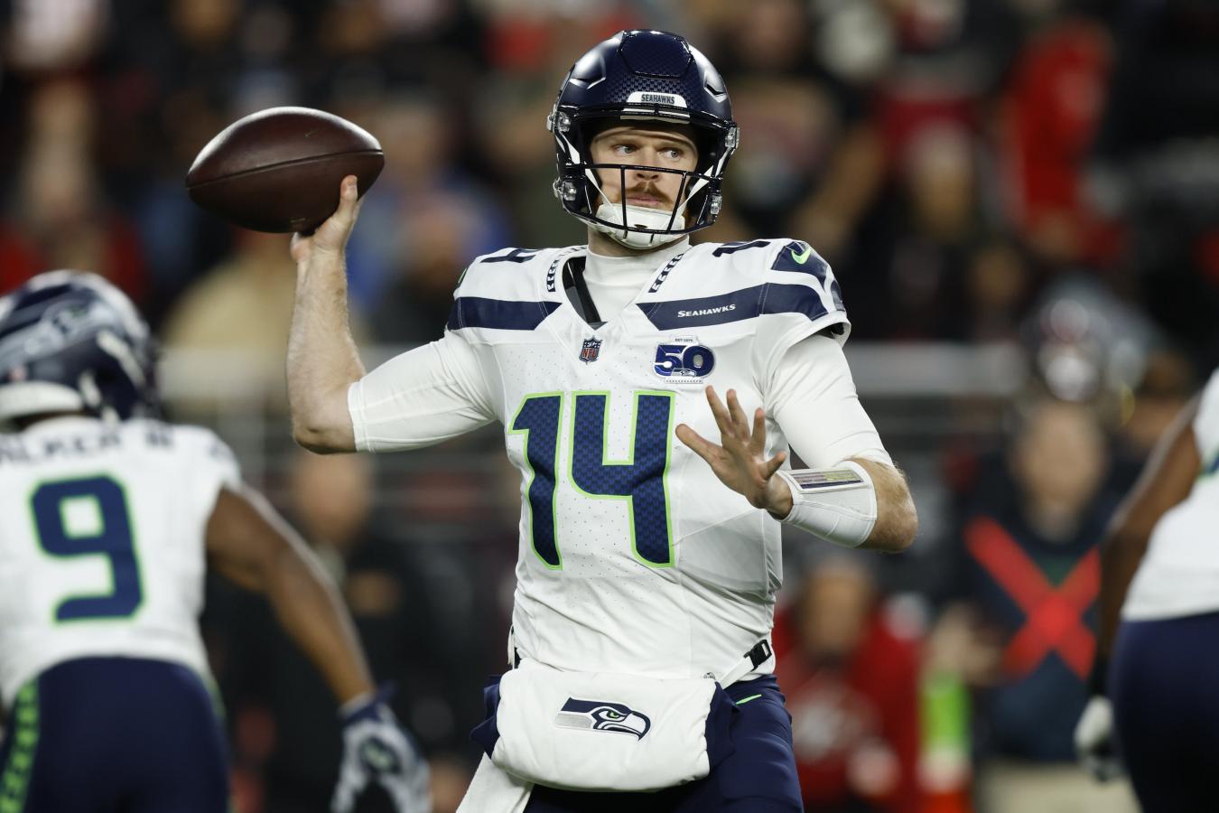 Imagen Sam Darnold no brilló pero su equipo quedó en lo más alto de la Nacional.
