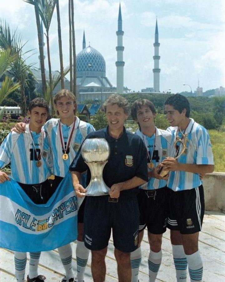 Imagen Pekerman dirigió a Placente, actual DT de la Selección Sub 20, en el Mundial que se ganó en Malasia, en 1997.