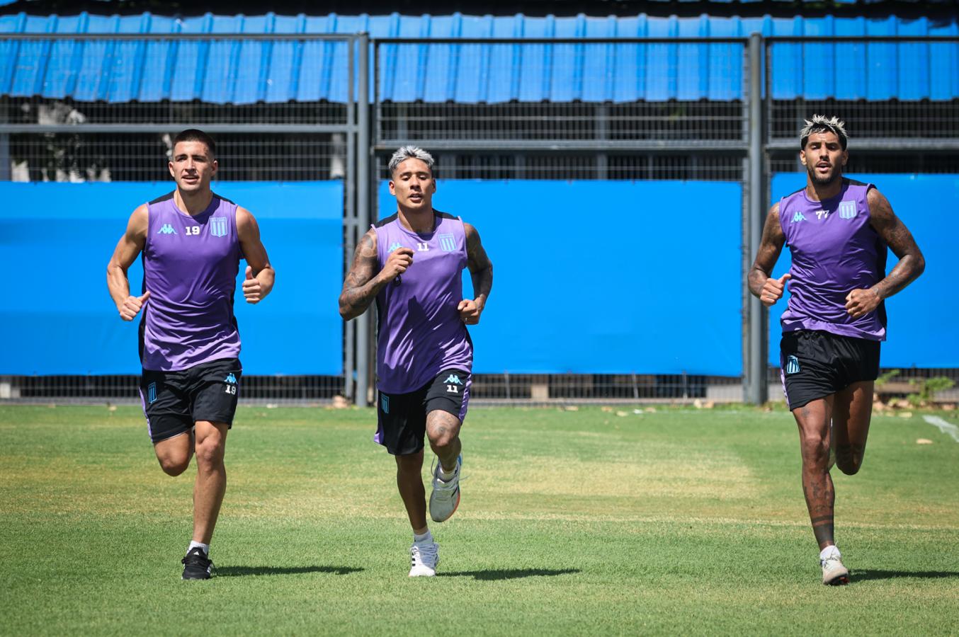 Imagen Las tres caras nuevas de Racing: Rodríguez, Zaracho y Balboa.