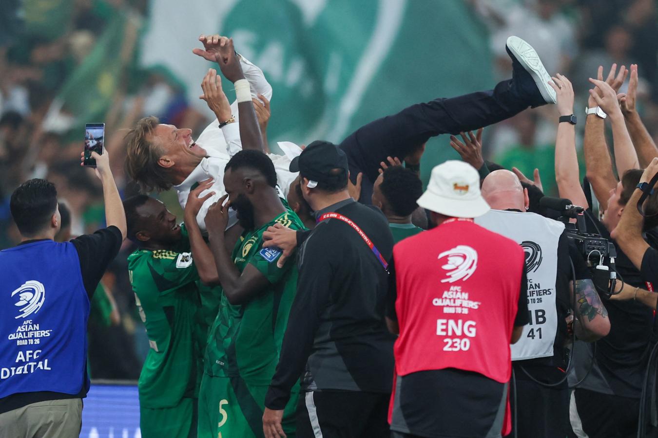 Imagen Vuelta triunfal: Renard, otra vez DT de Arabia Saudita para lograr la clasificación.