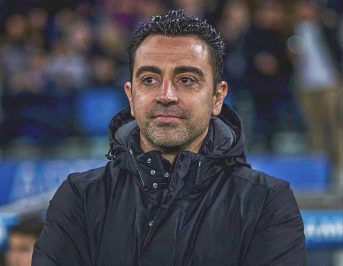 Imagen Xavi Hernández, candidato a ser DT de Manchester United.