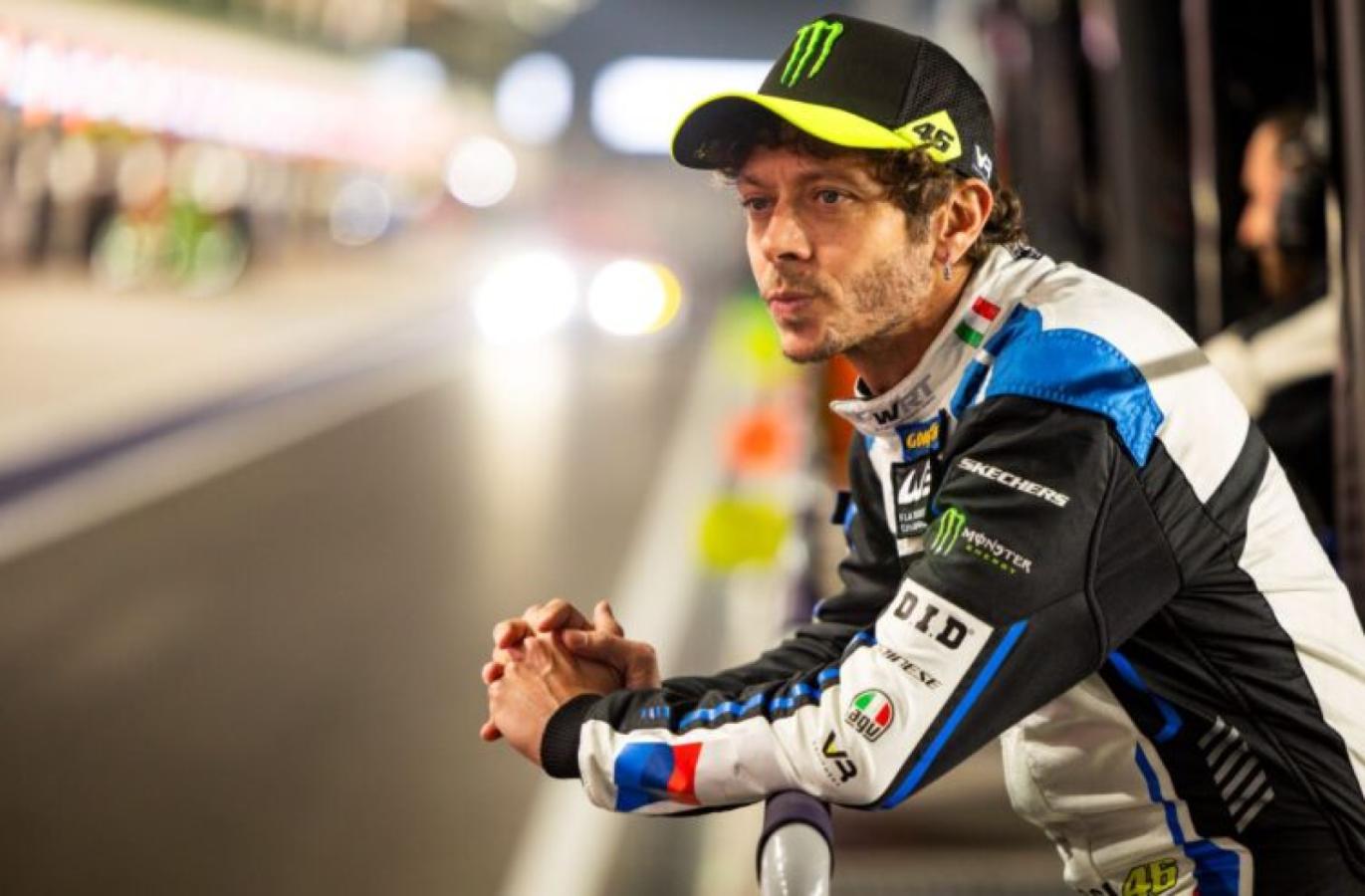Imagen Valentino Rossi, el ídolo de Brad Pitt.