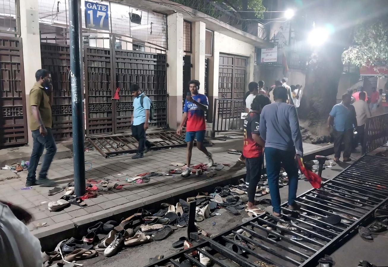 Imagen Una imagen impactante y dolorosa. Lo que dejó la estampida mortal en India.