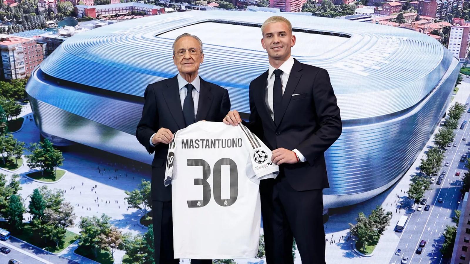Imagen Florentino Pérez y Franco Mastantuono, el inicio de una nueva era.