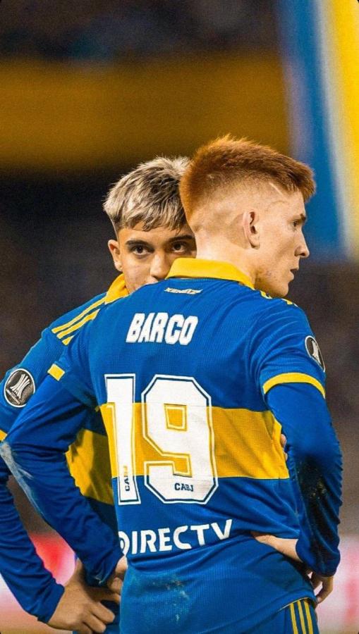Imagen Una amistad que perdura: Barco y Zeballos, juntos en Boca.
