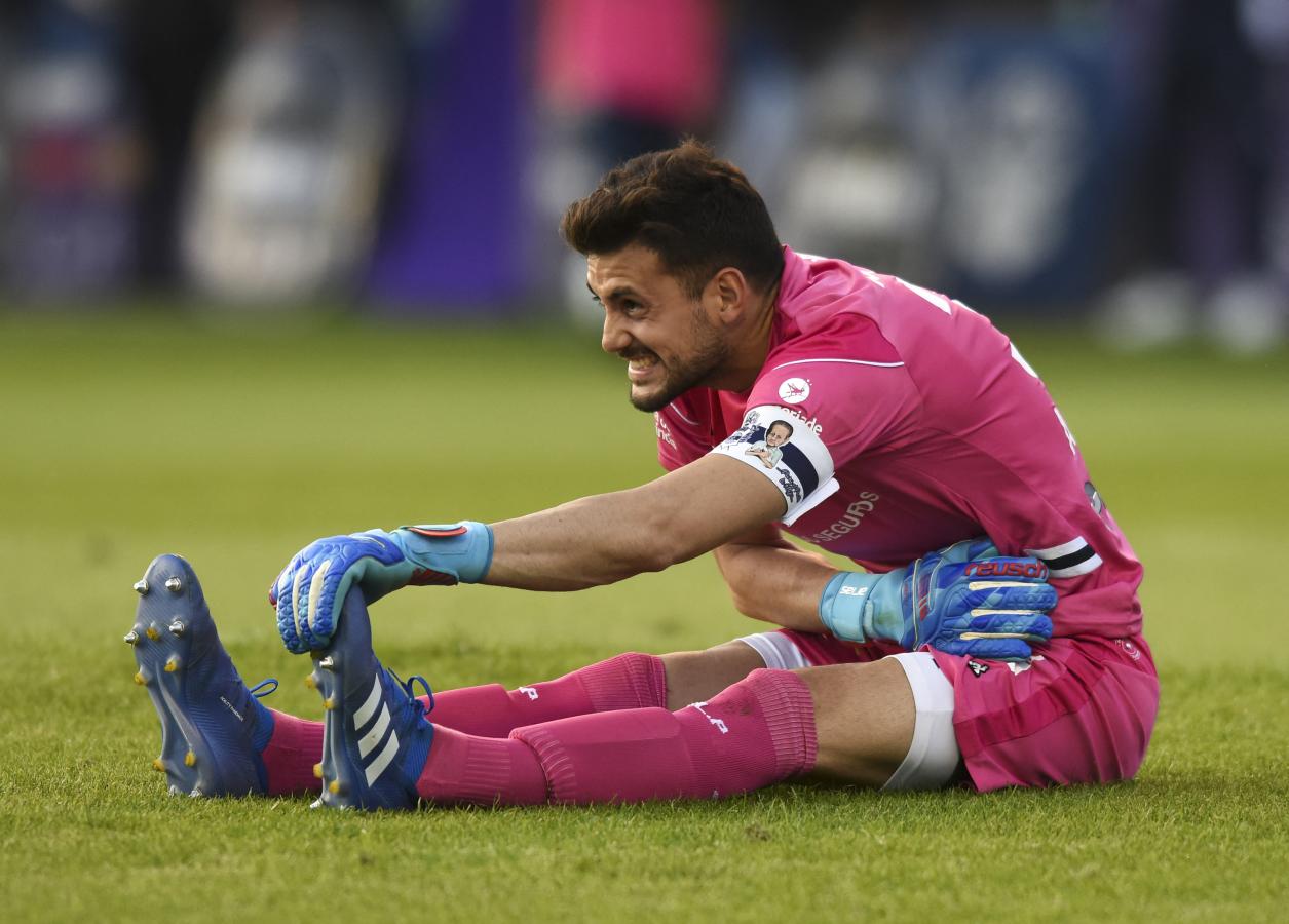 Imagen Alexis Martín Arías supo ser el capitán de Gimnasia. Foto: AFP