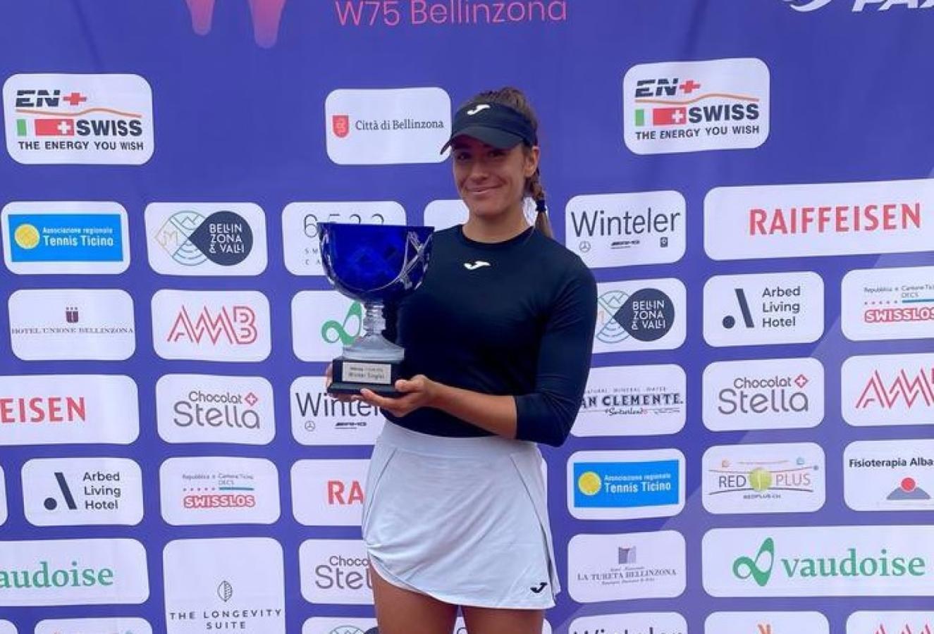 Imagen Solana Sierra, la nueva líder argentina en el ranking mundial.