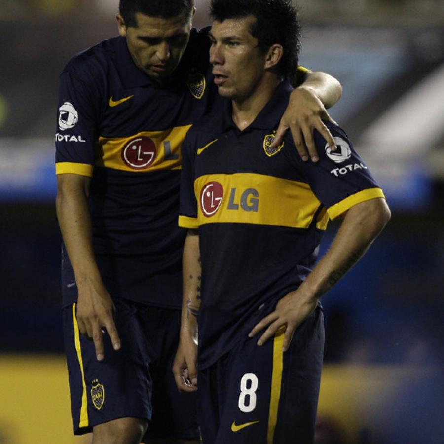 Imagen Riquelme y Medel mantienen una amistad desde que fueron compañeros.