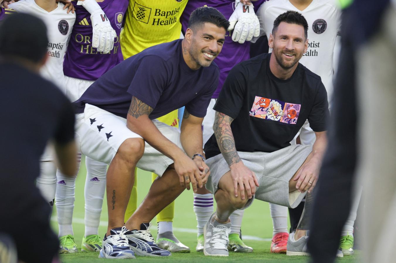 Imagen Messi y Suárez, grandes atracciones en la inauguración de la Copa Internacional Juvenil.