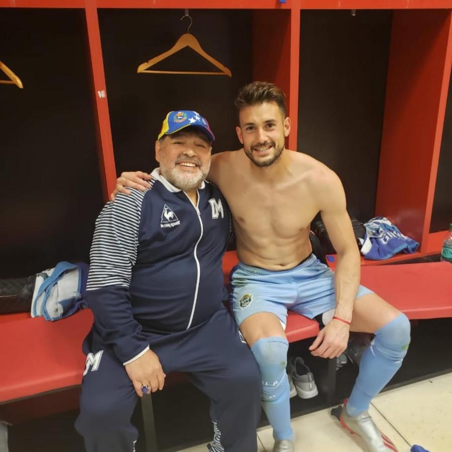 Imagen Martín Arias fue el arquero de Maradona en Gimnasia