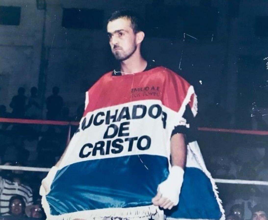 Imagen El pastor, en sus épocas de luchador.