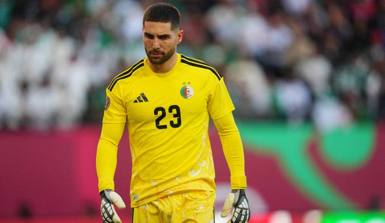 Imagen de Luca Zidane, hijo de Zizou y arquero de Argelia, se perdería el debut en el Mundial ante Argentina