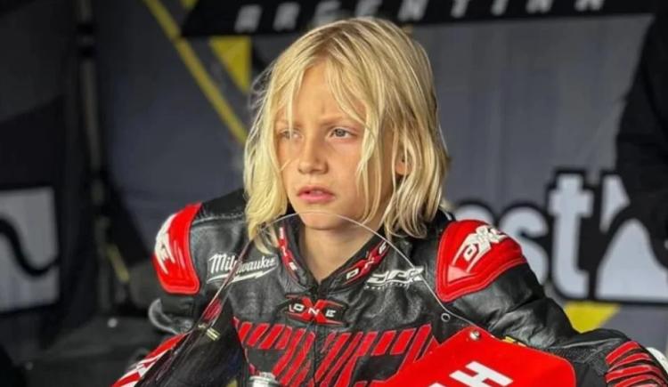 Imagen de Luto en el motociclismo: murió el piloto argentino de 9 años que sufrió un accidente en Brasil