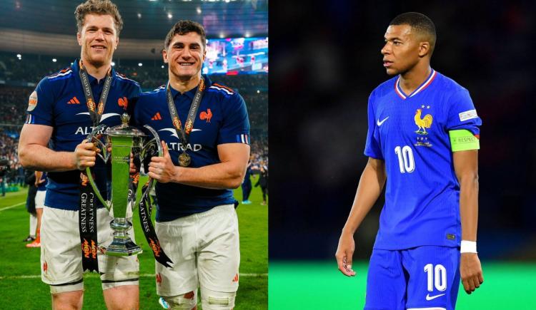 Imagen de El público francés le dio la espalda a Mbappé y prefiere ver a su selección de rugby